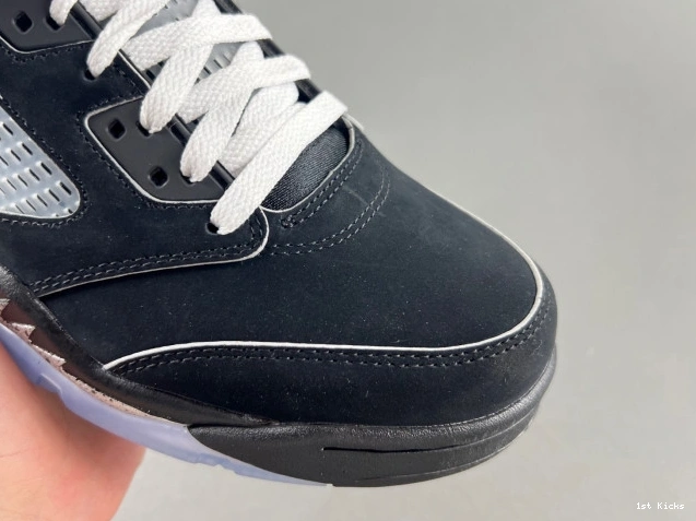 1st Kicks Metallic 605 Air HF3975- Black 5 Reimagined StreetReady Jordan 1104